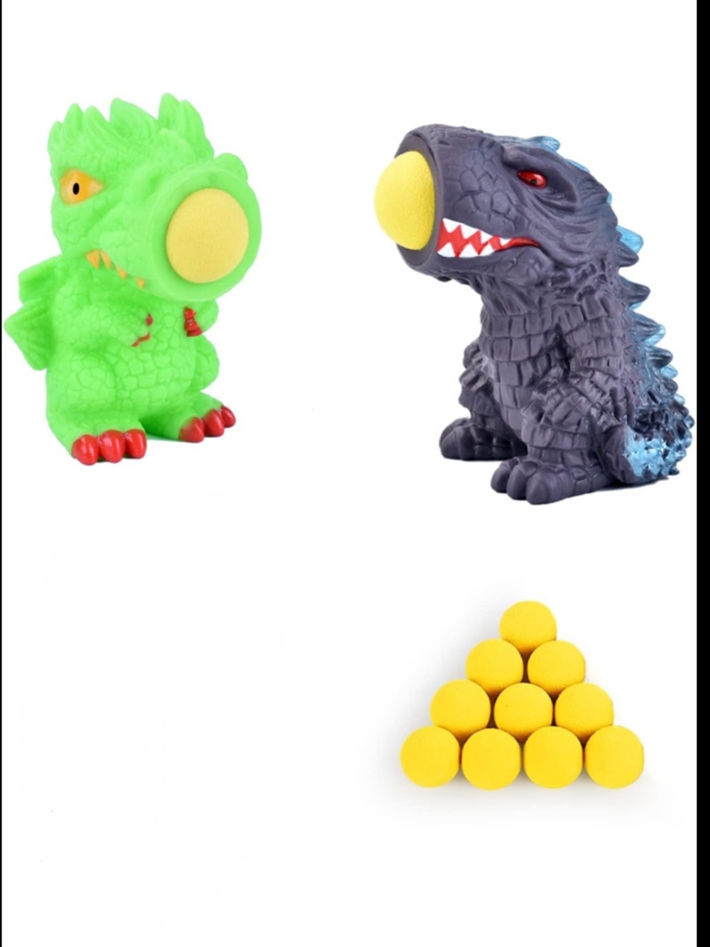 Dinosaur Launcher Foam Ball Toy Set